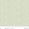 Fabric Henry Glass Cream/Green Dot Vines Frosty and Forest Friends by the Quarter Yard 2042-06